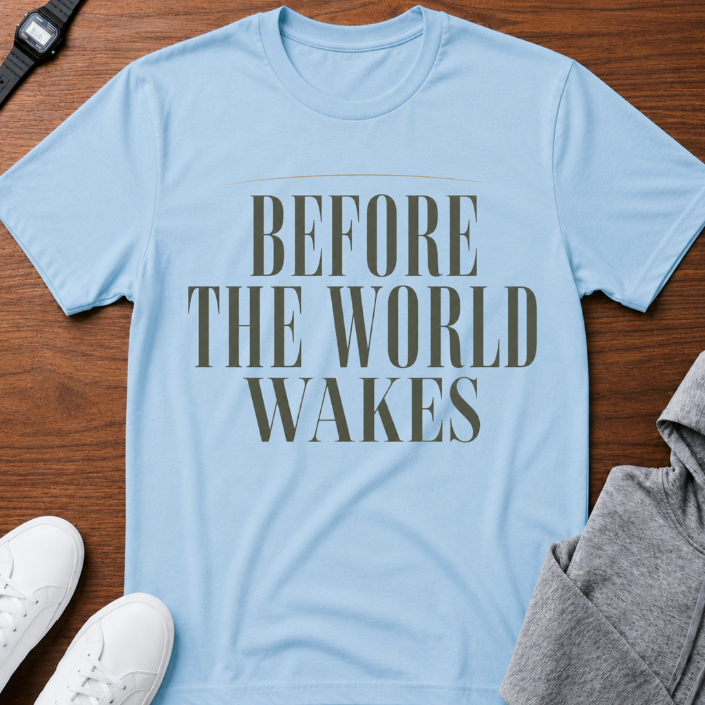 Before The World Wakes Tee