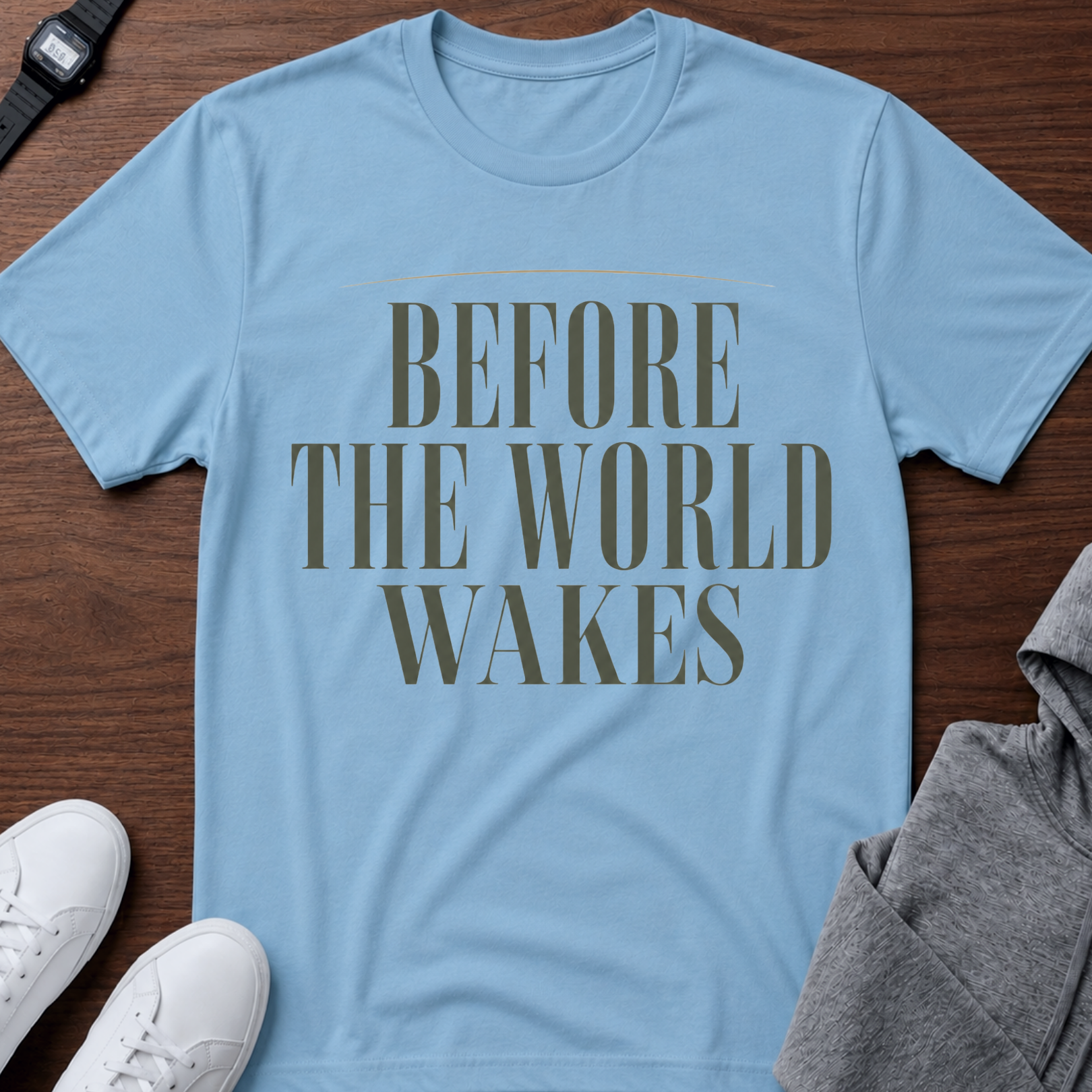 Before The World Wakes Tee