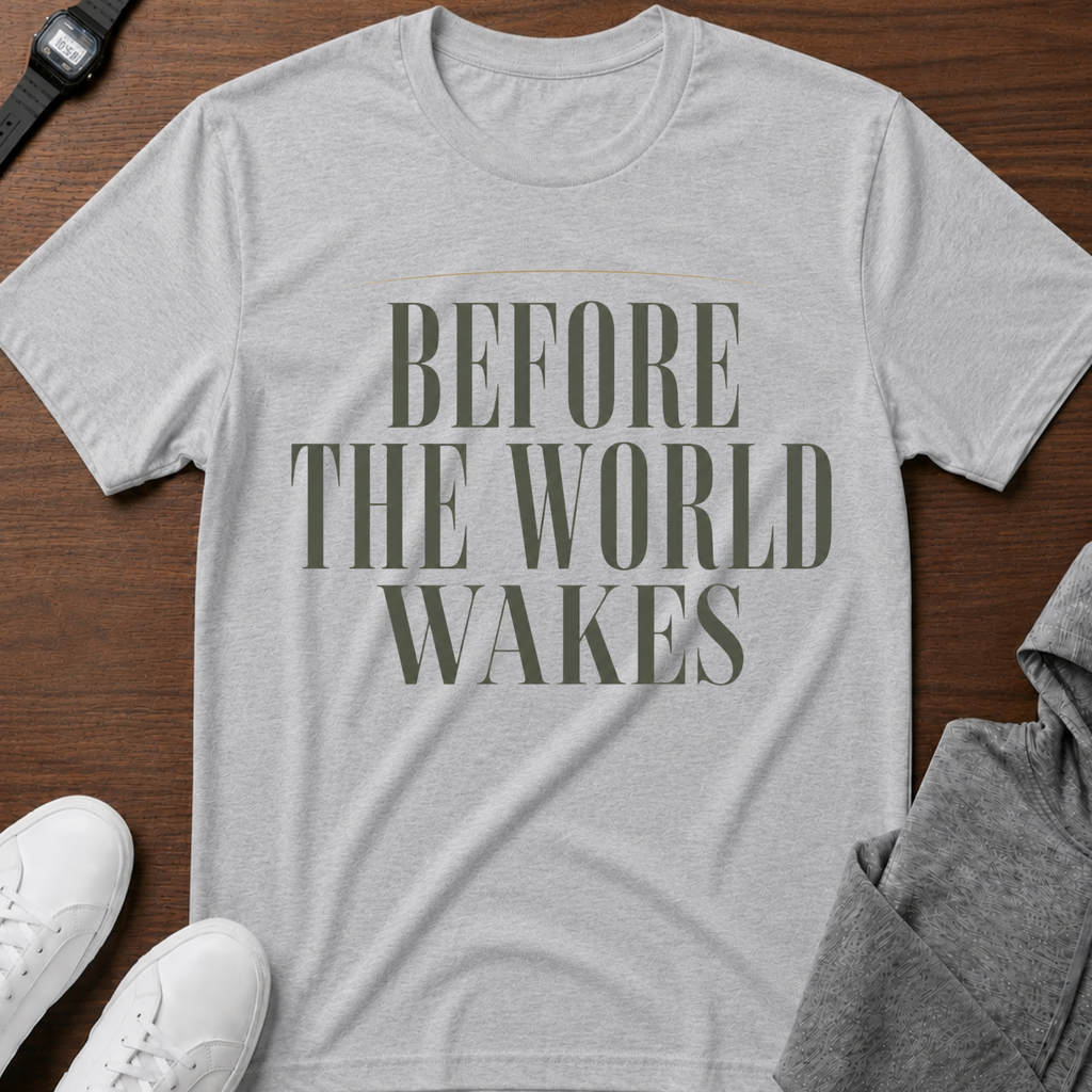 Before The World Wakes Tee