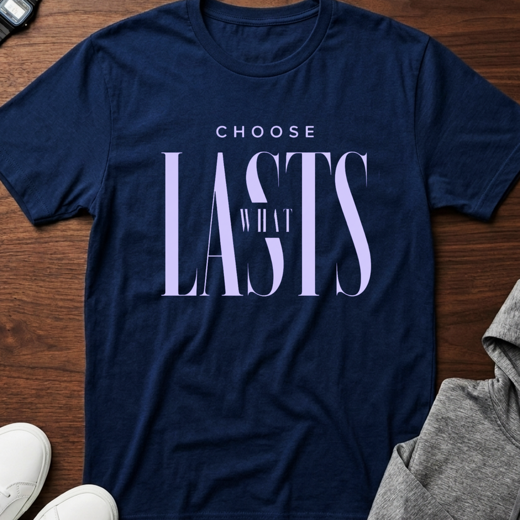 Choose What Lasts tshirt