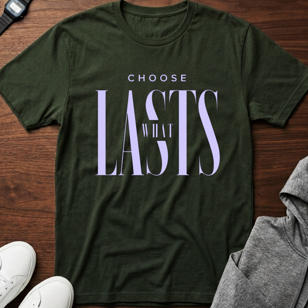 Choose What Lasts tshirt