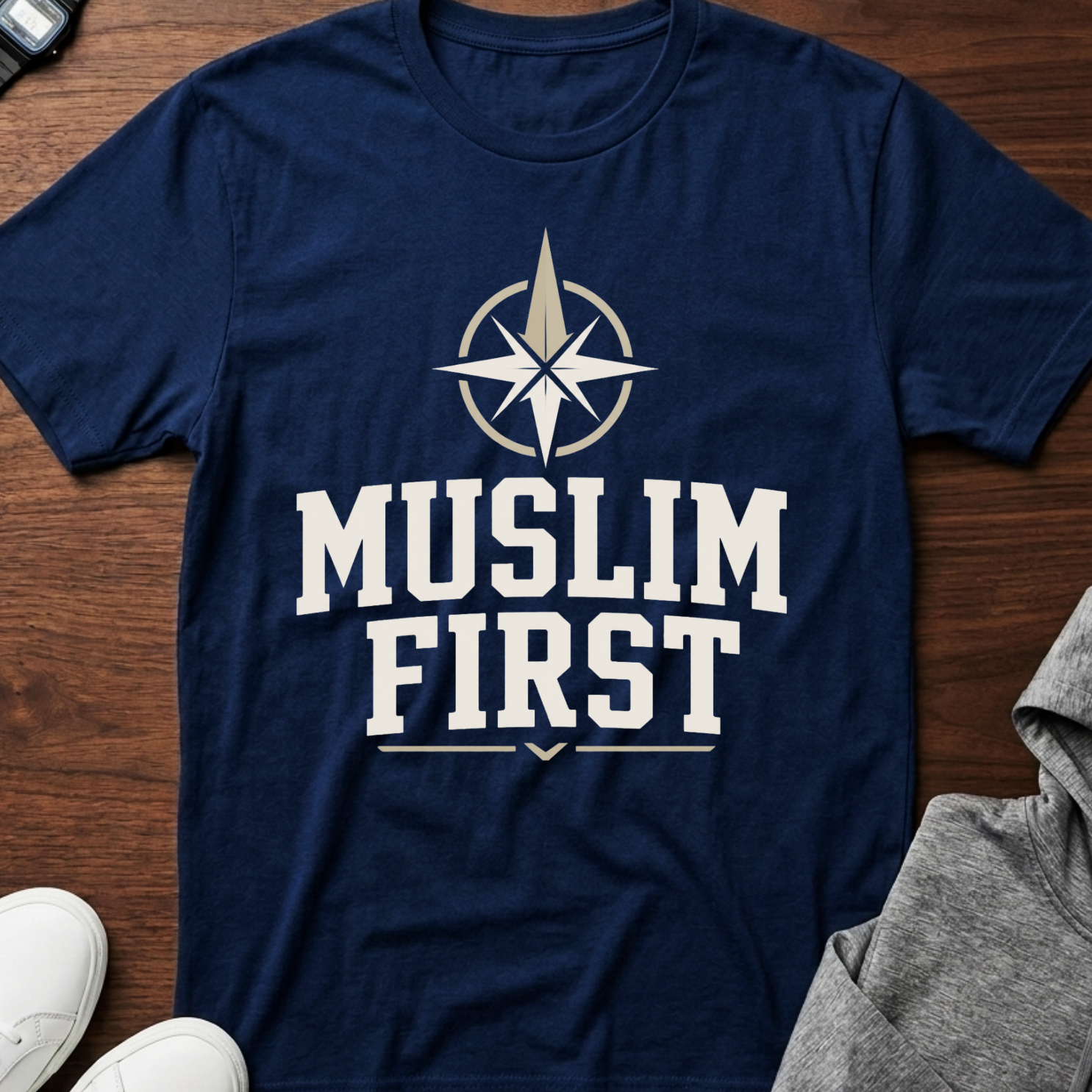 Muslim First Compass T-Shirt