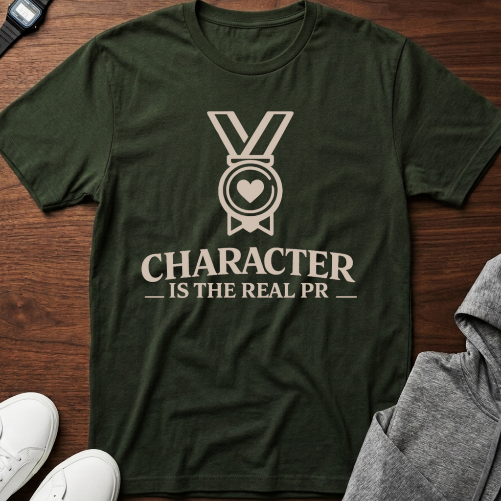 Character Is The Real PR T-Shirt