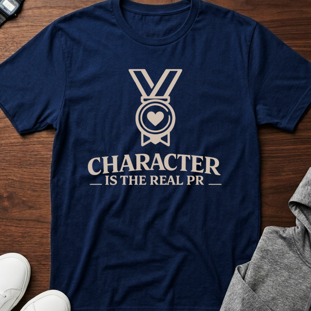 Character Is The Real PR T-Shirt