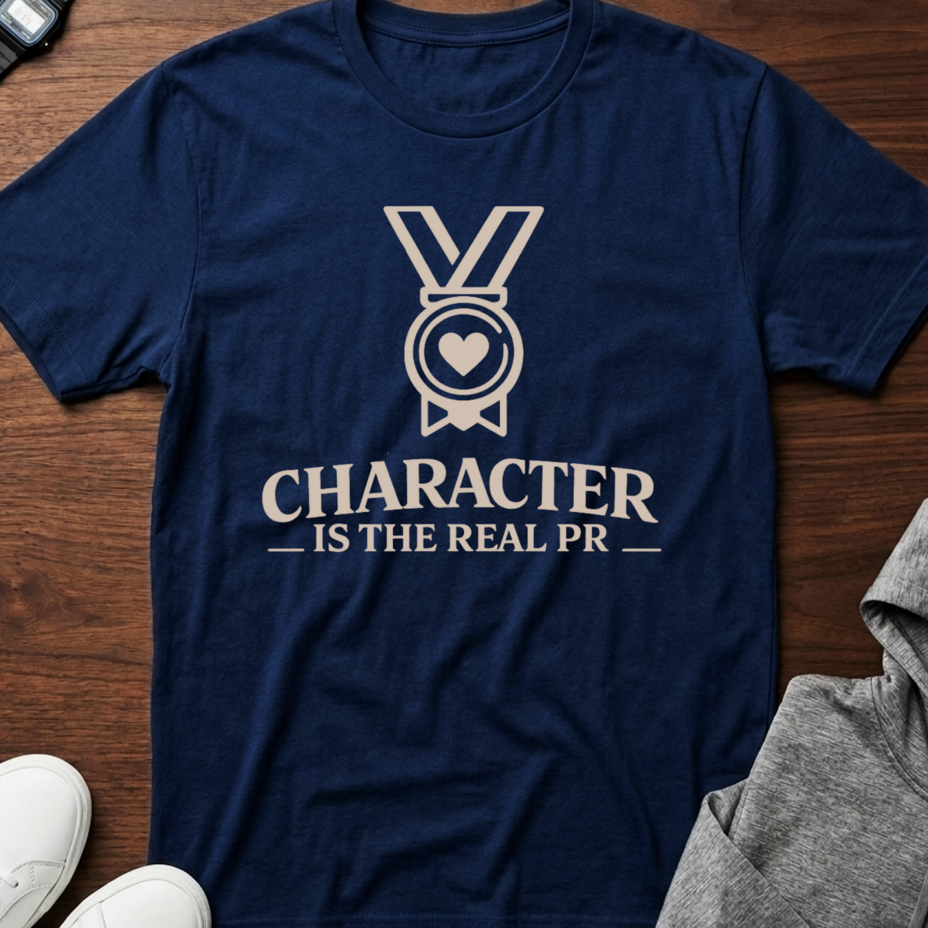 Character Is The Real PR T-Shirt