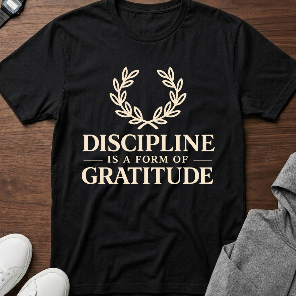 Discipline Is a Form of Gratitude Tee