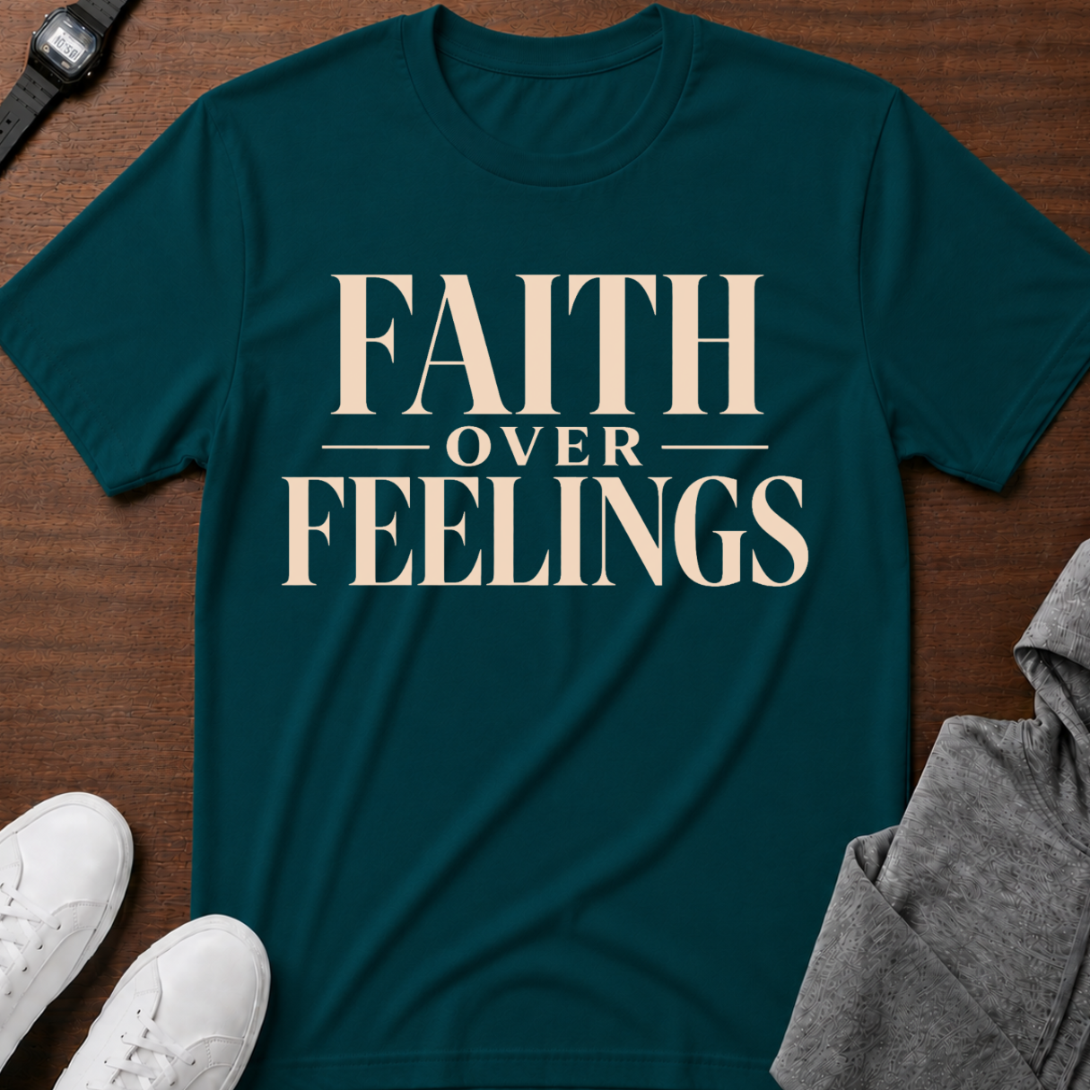 Faith Over Feelings Tee