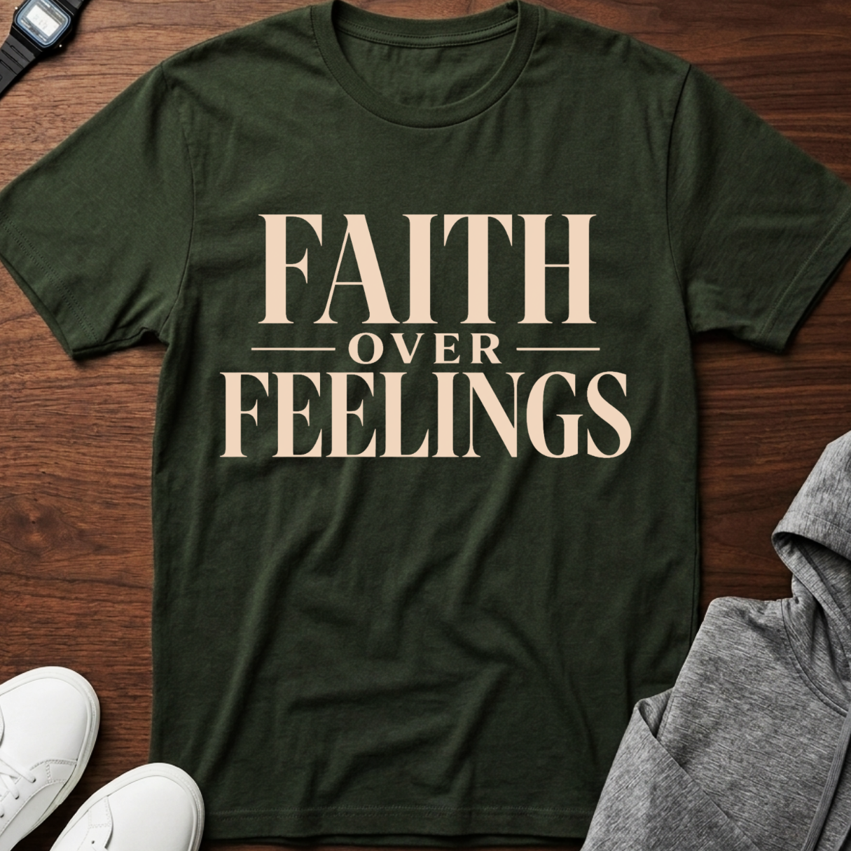 Faith Over Feelings Tee