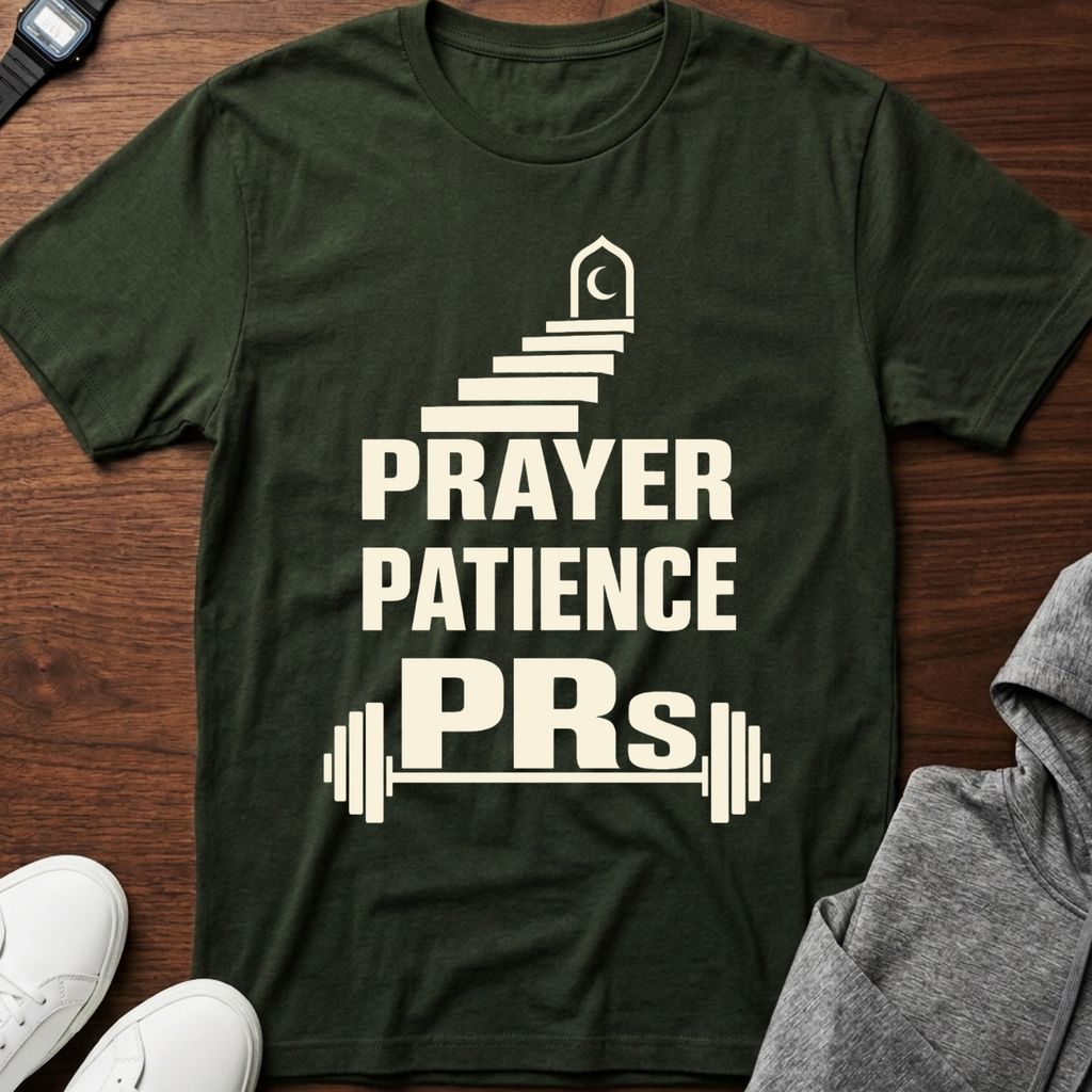 Prayer Patience PRs t-shirt