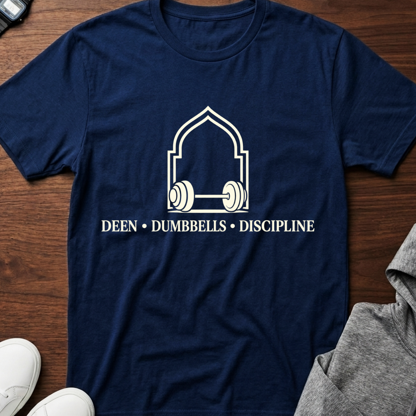 Deen • Dumbbells • Discipline Tee