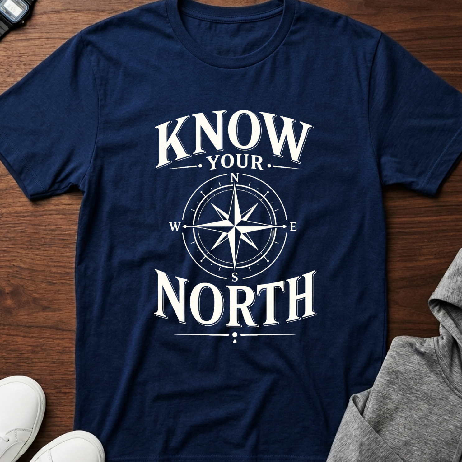Know Your North Compass T‑Shirt