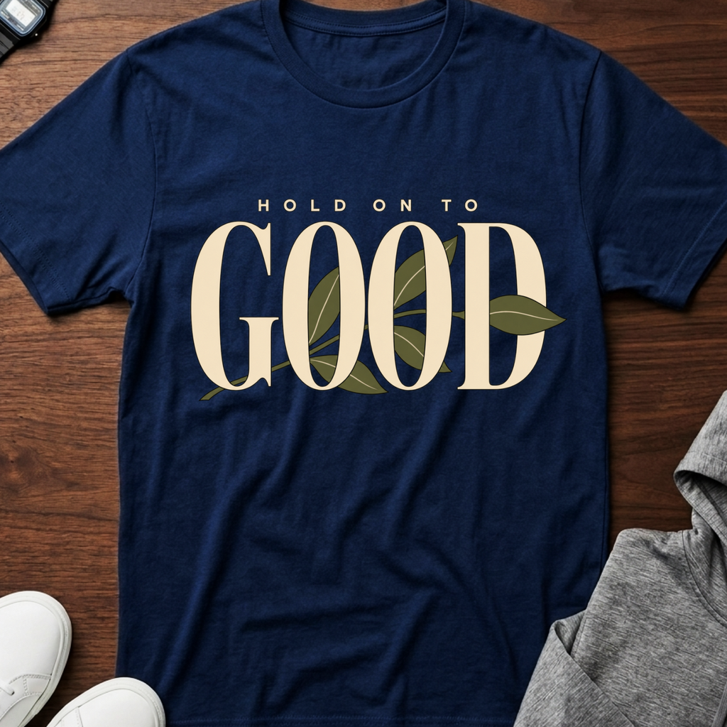 Hold On To Good T‑Shirt