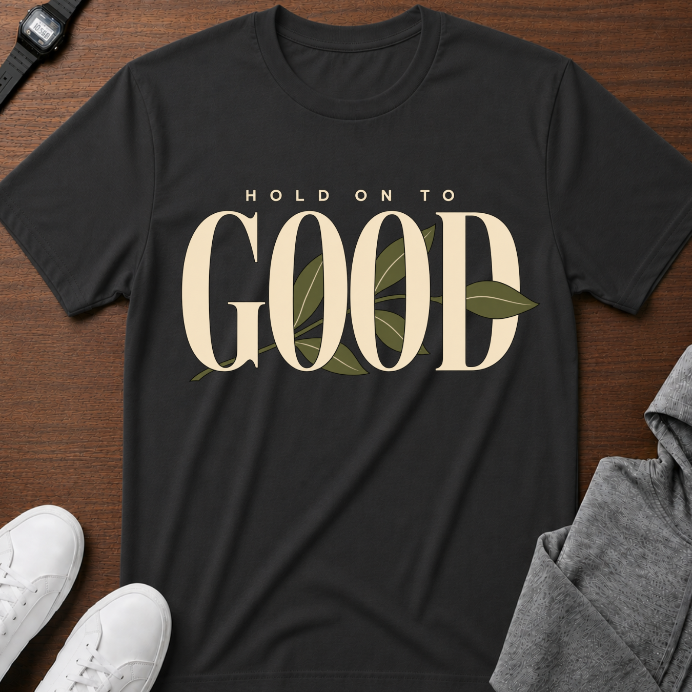 Hold On To Good T‑Shirt
