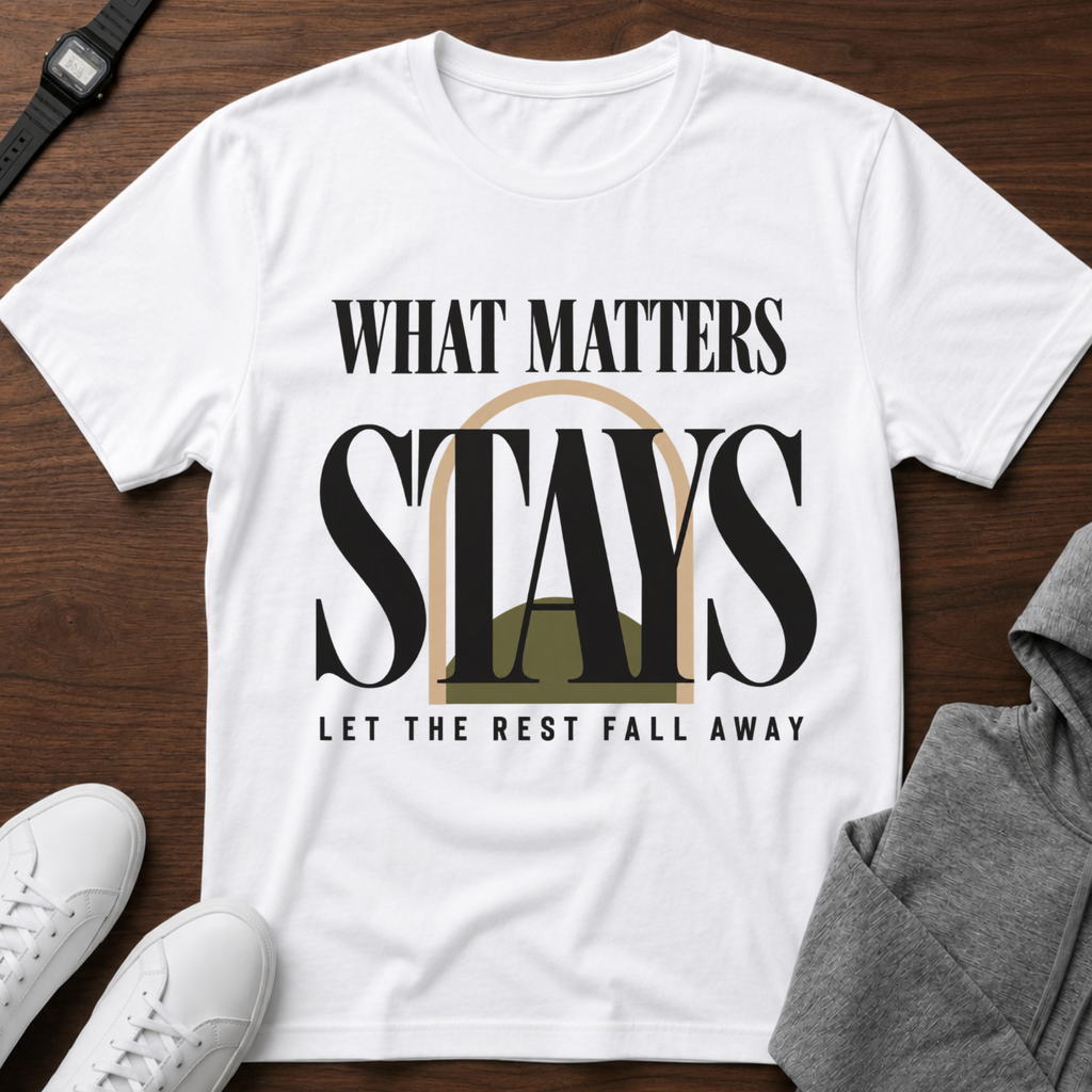What Matters Stays T‑Shirt