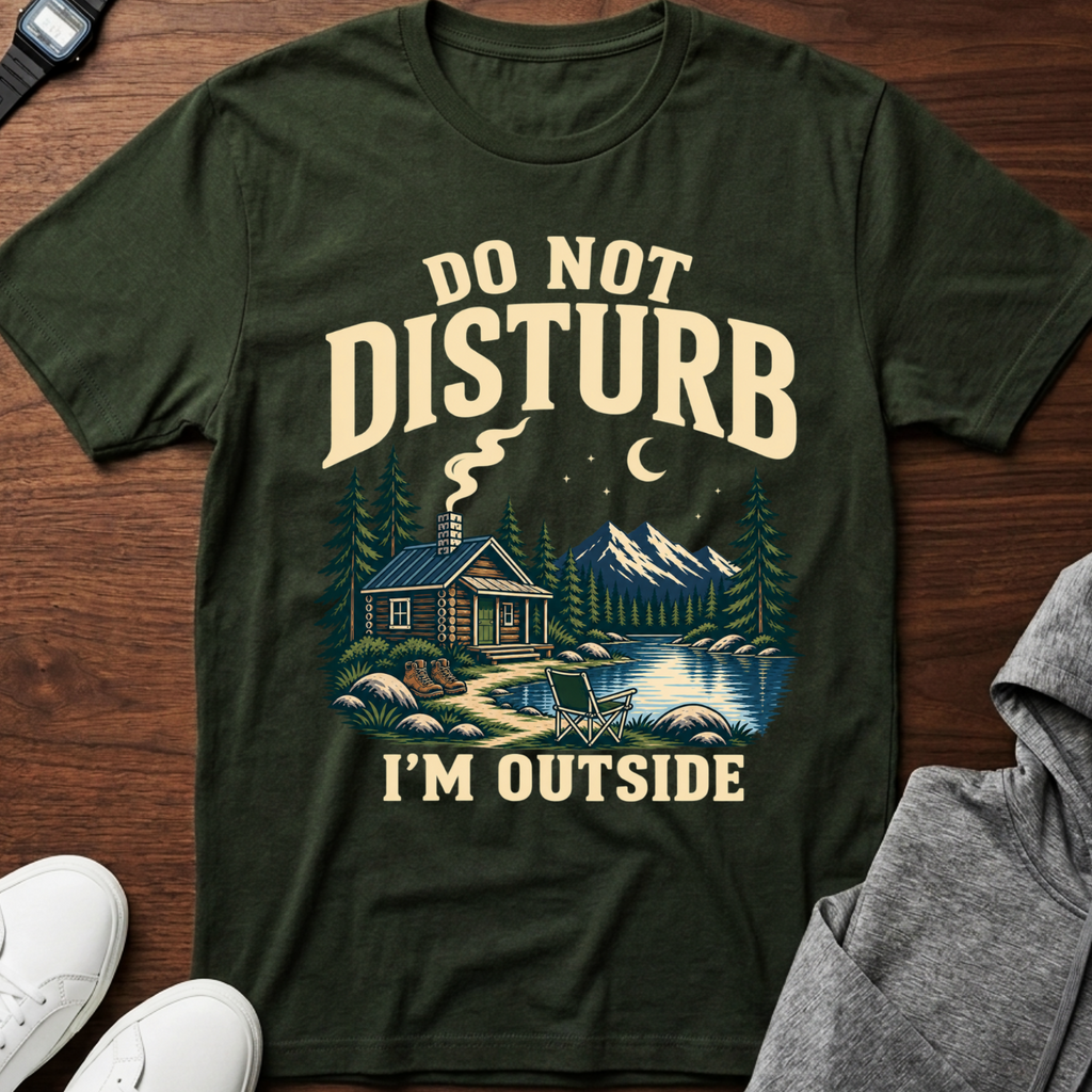 Do Not Disturb I’m Outside