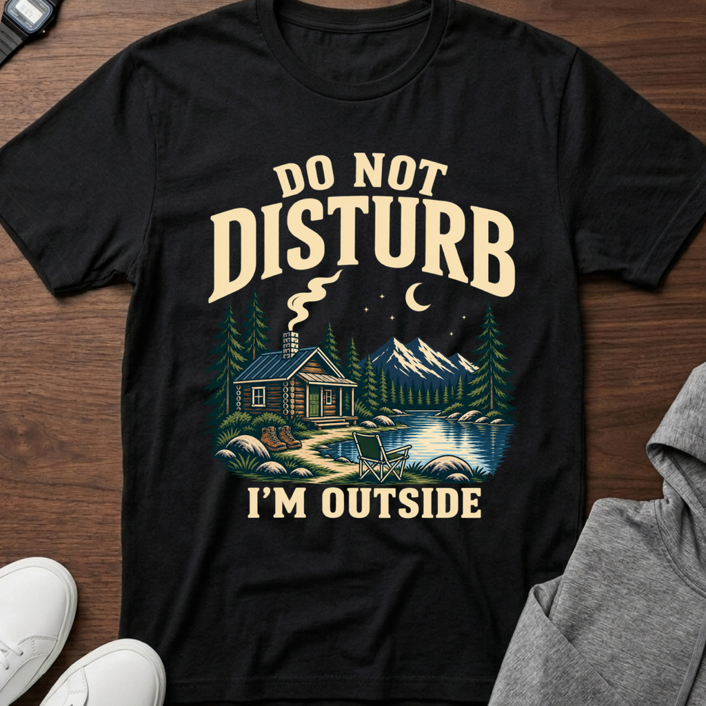 Do Not Disturb I’m Outside