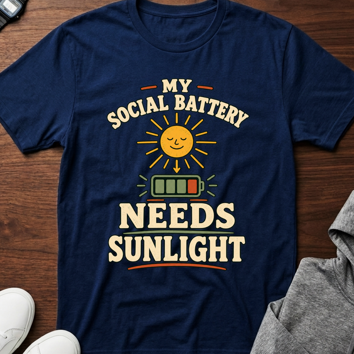 My Social Battery Needs Sunlight