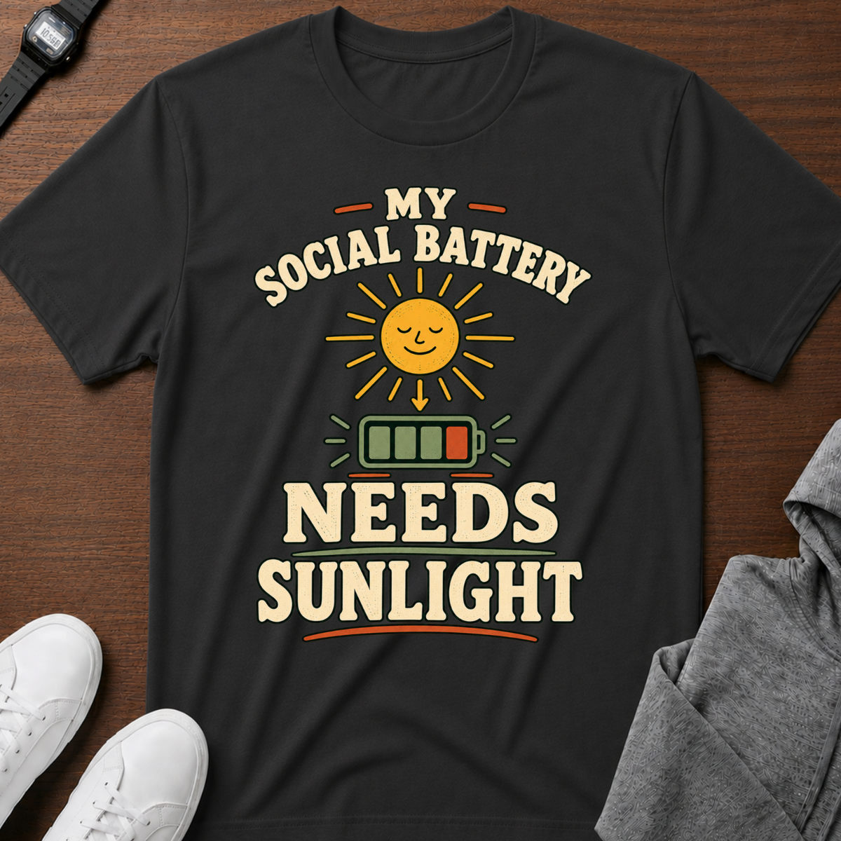 My Social Battery Needs Sunlight