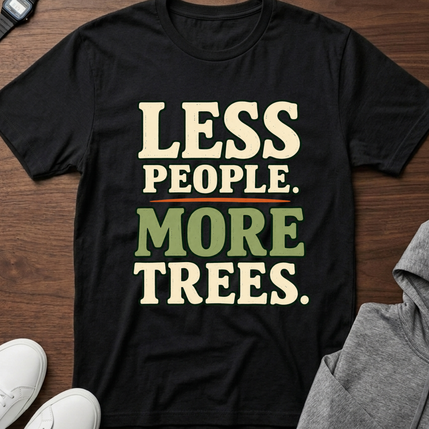 Less People More Trees T-Shirt