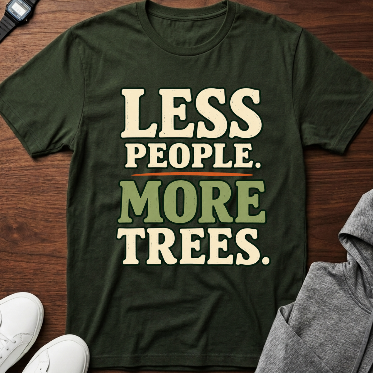 Less People More Trees T-Shirt