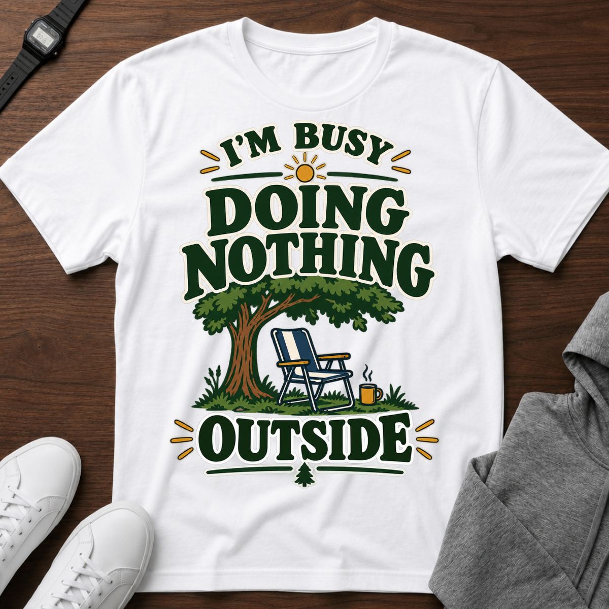 Doing Nothing Outside T‑Shirt