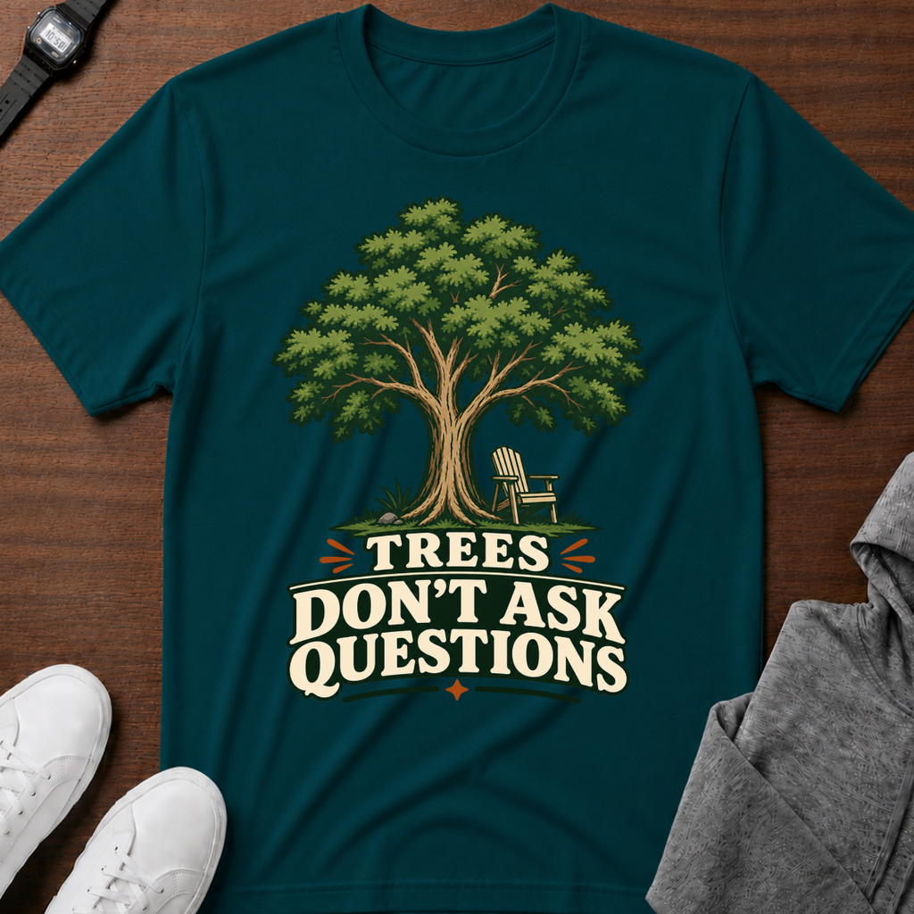 Trees Don't Ask Questions T-Shirt