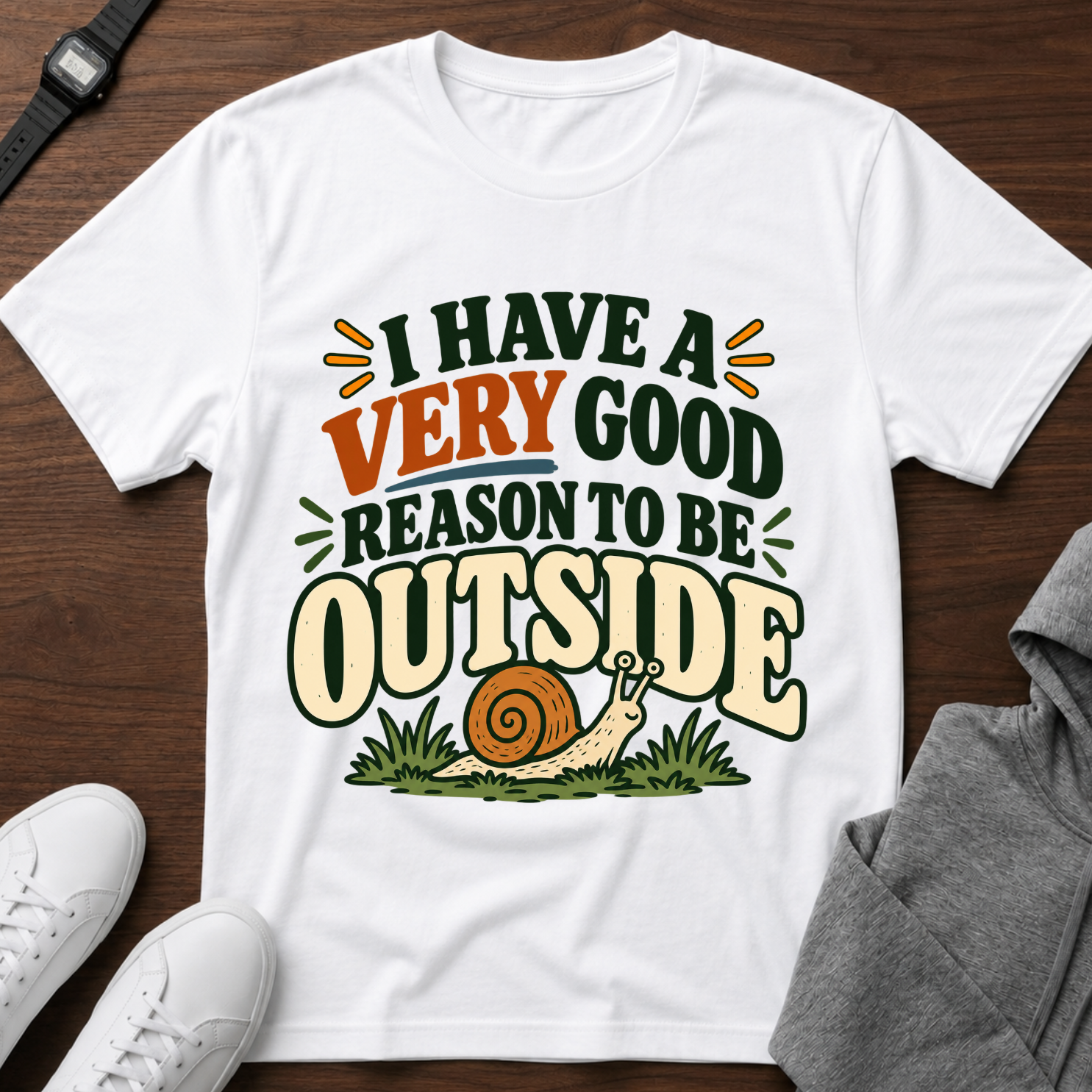 I Have a Very Good Reason to Be Outside