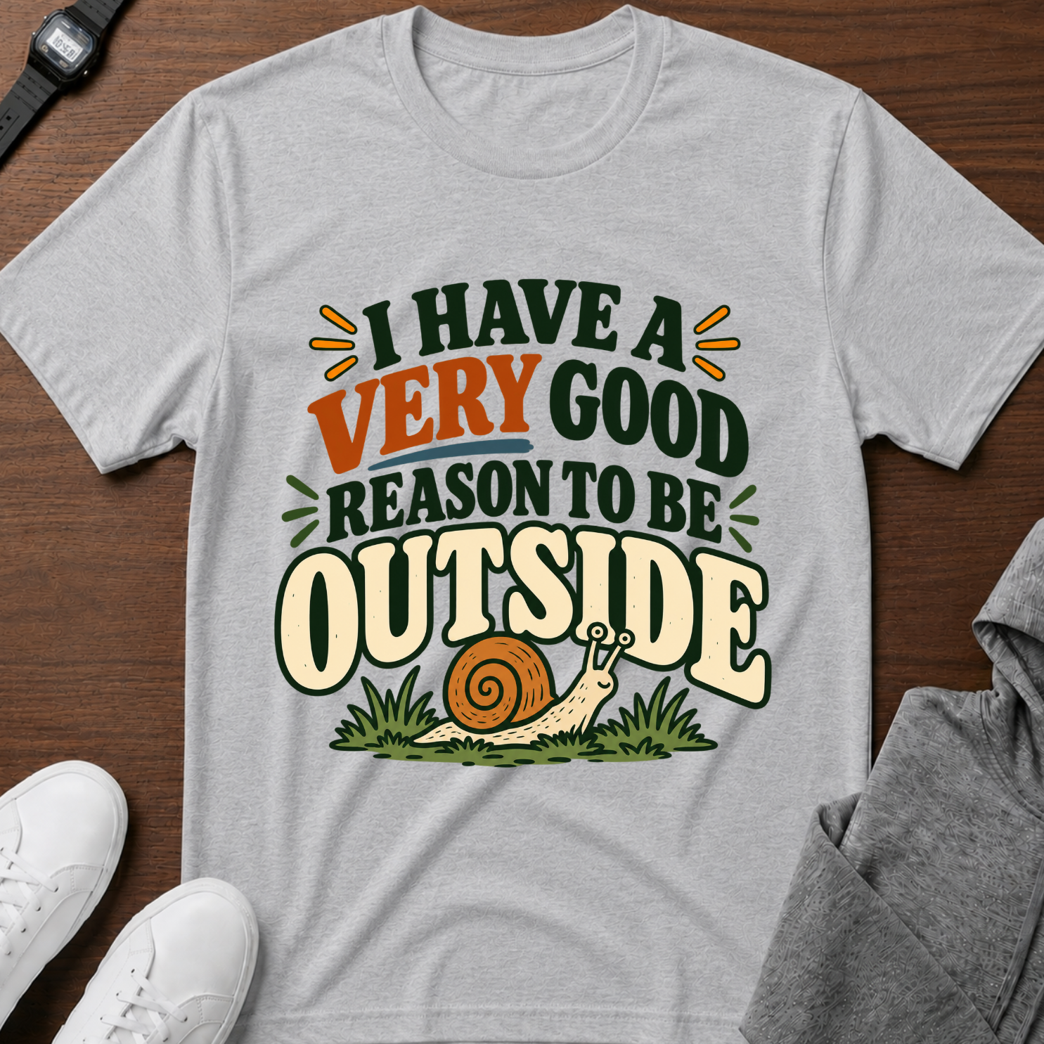I Have a Very Good Reason to Be Outside