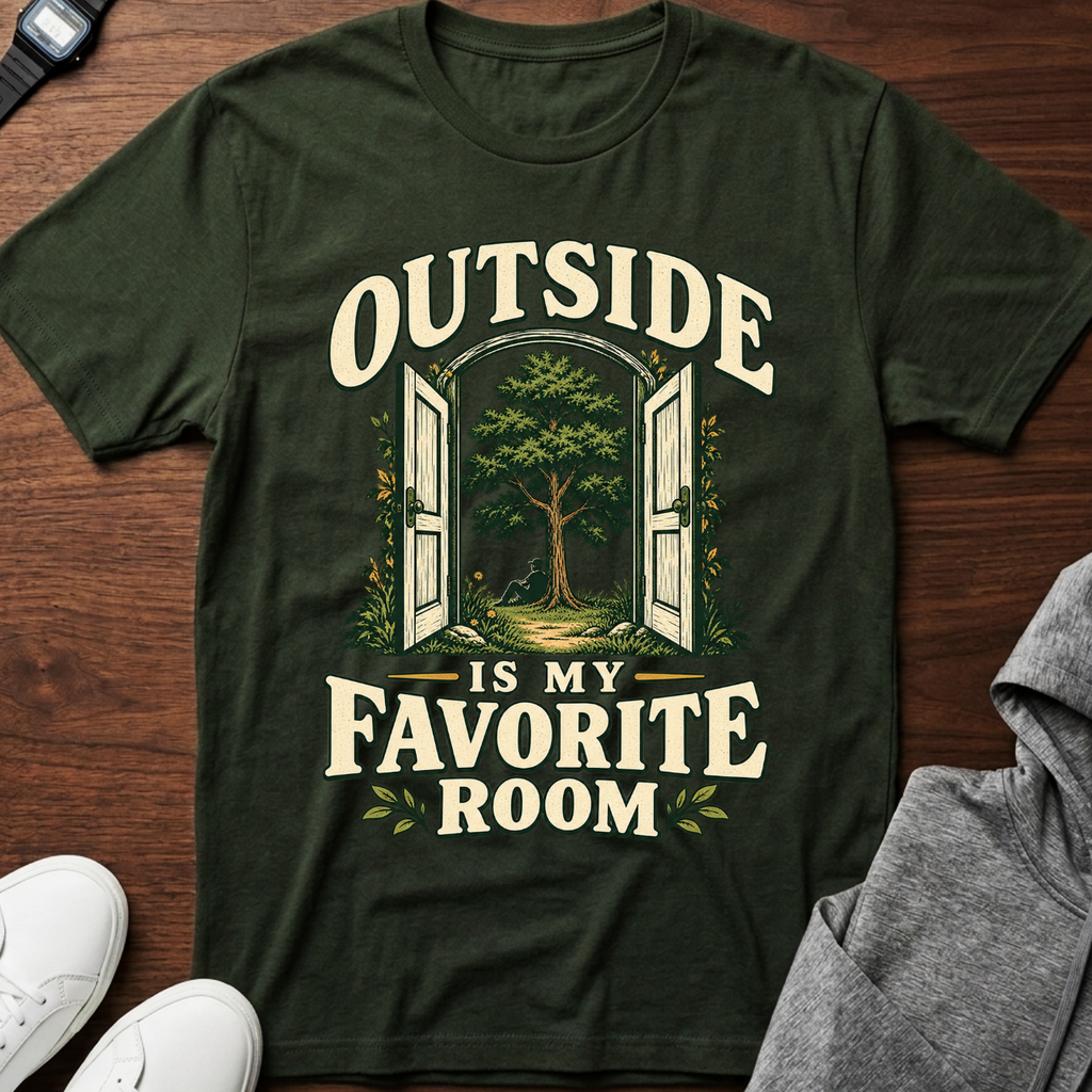 Outside Is My Favorite Room T-Shirt