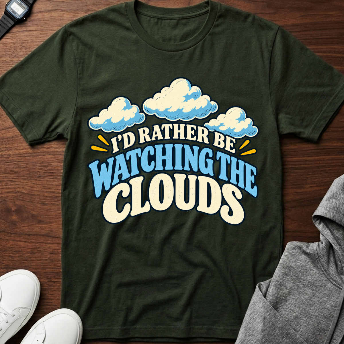 Watching the Clouds T-Shirt
