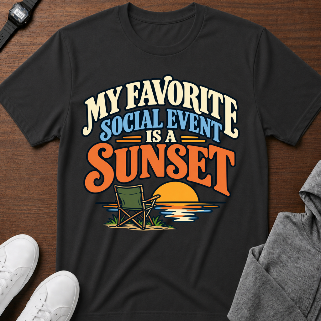Sunset Social T-Shirt