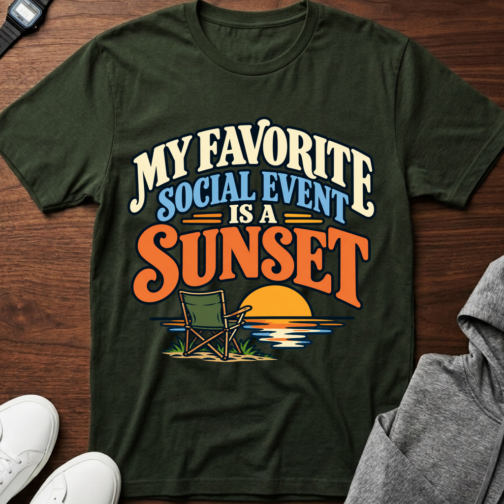 Sunset Social T-Shirt
