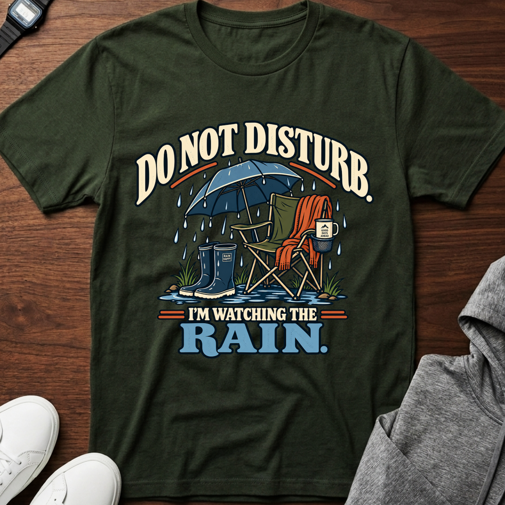 Do Not Disturb I'm Watching the Rain