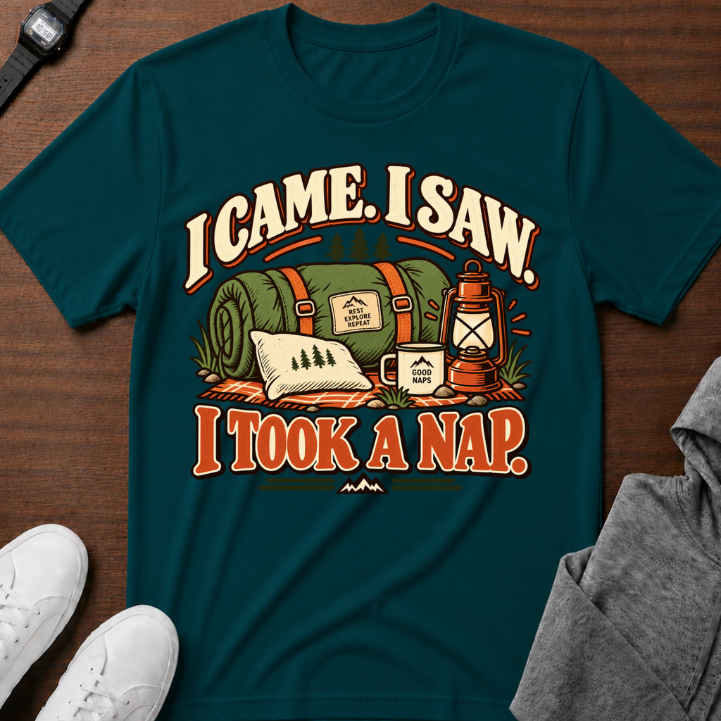 Camping Nap T-Shirt