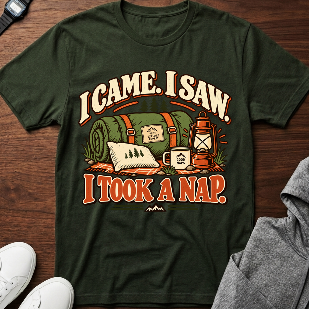 Camping Nap T-Shirt