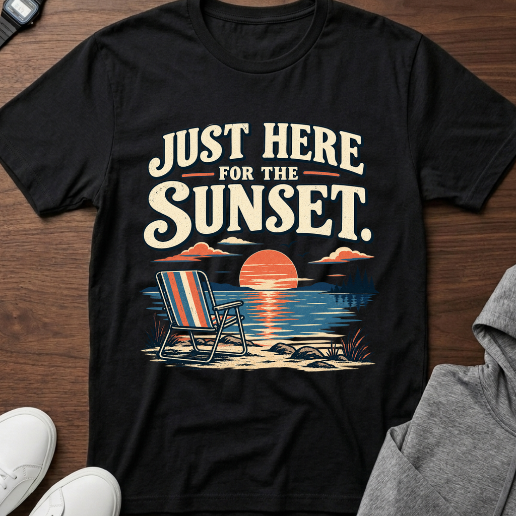 Just Here for the Sunset T-Shirt