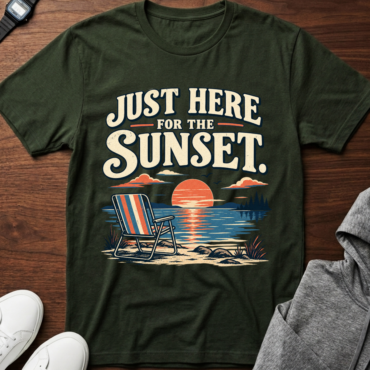 Just Here for the Sunset T-Shirt