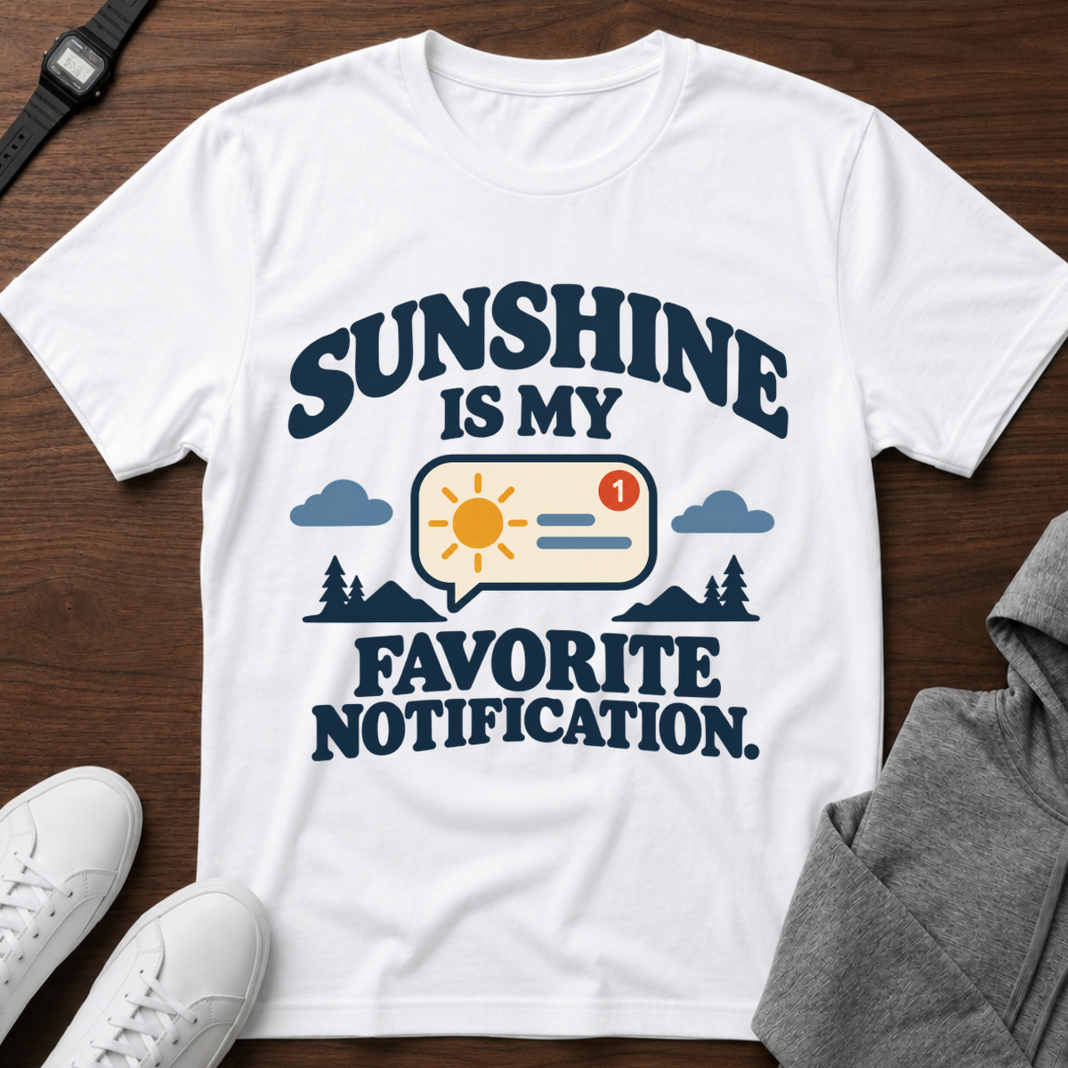 Sunshine Is My Favorite Notification Tee