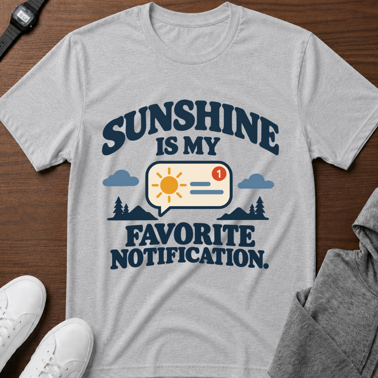 Sunshine Is My Favorite Notification Tee