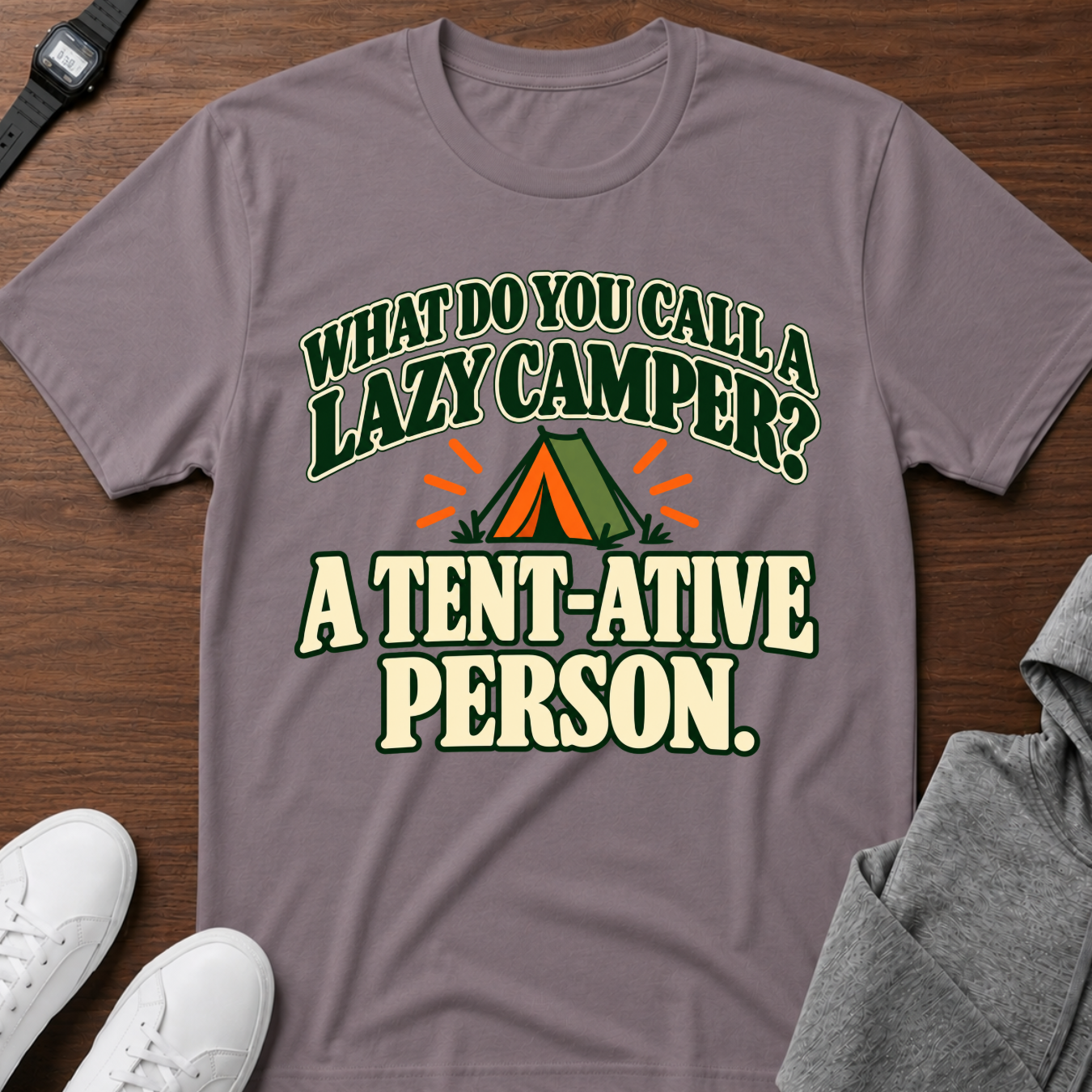 Camping T‑Shirt