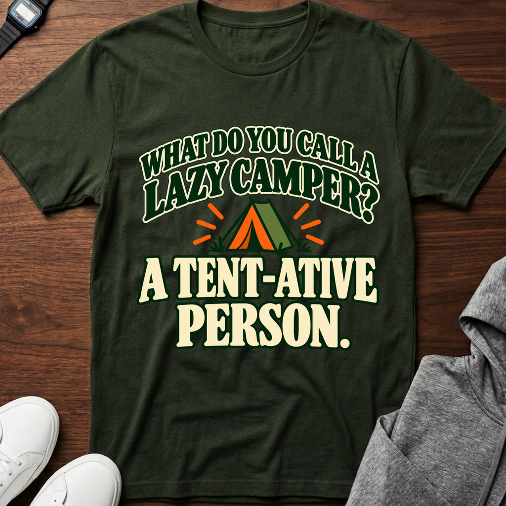 Camping T‑Shirt