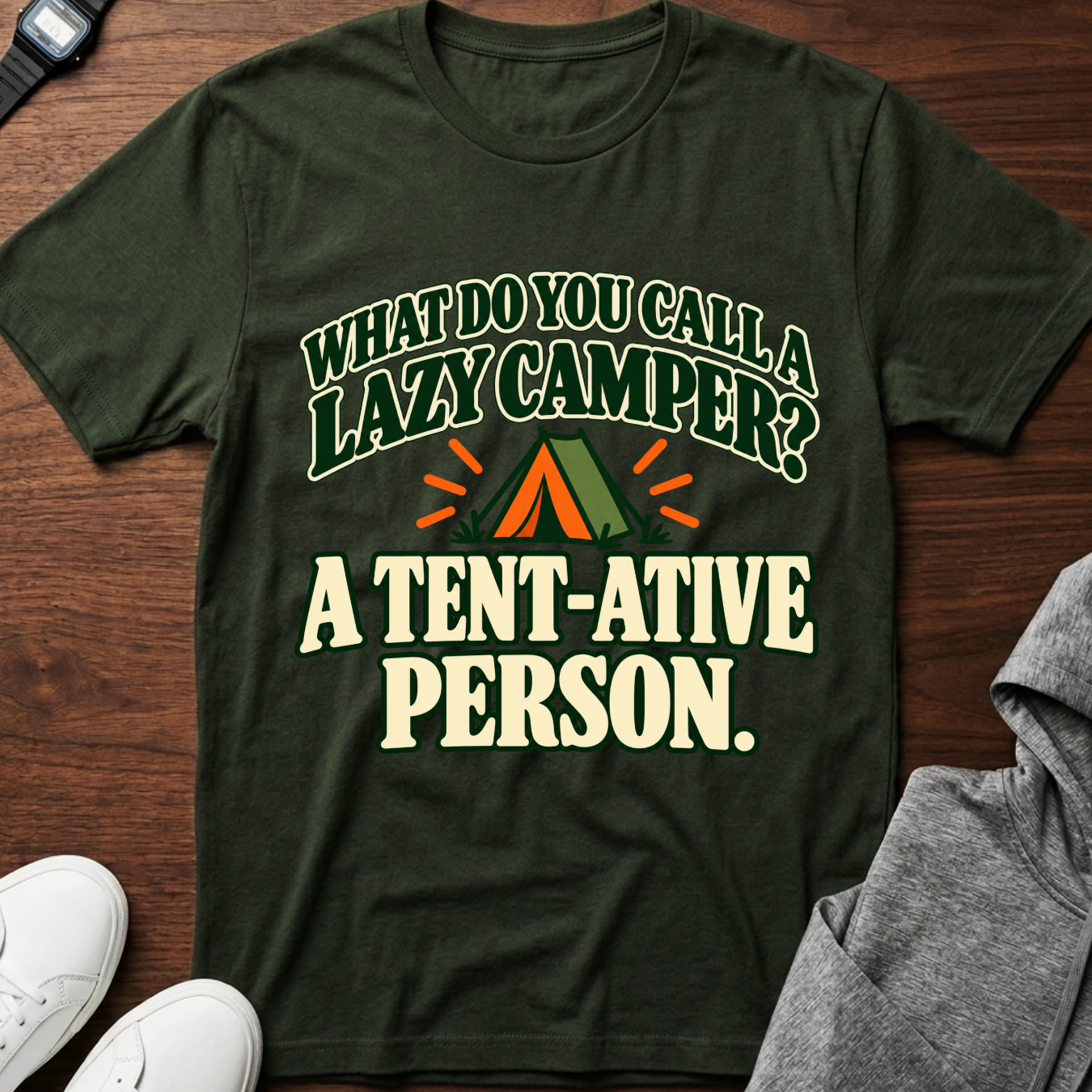 Camping T‑Shirt