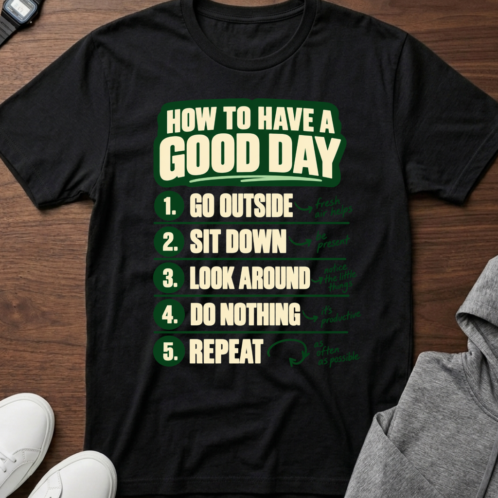 How To Have A Good Day