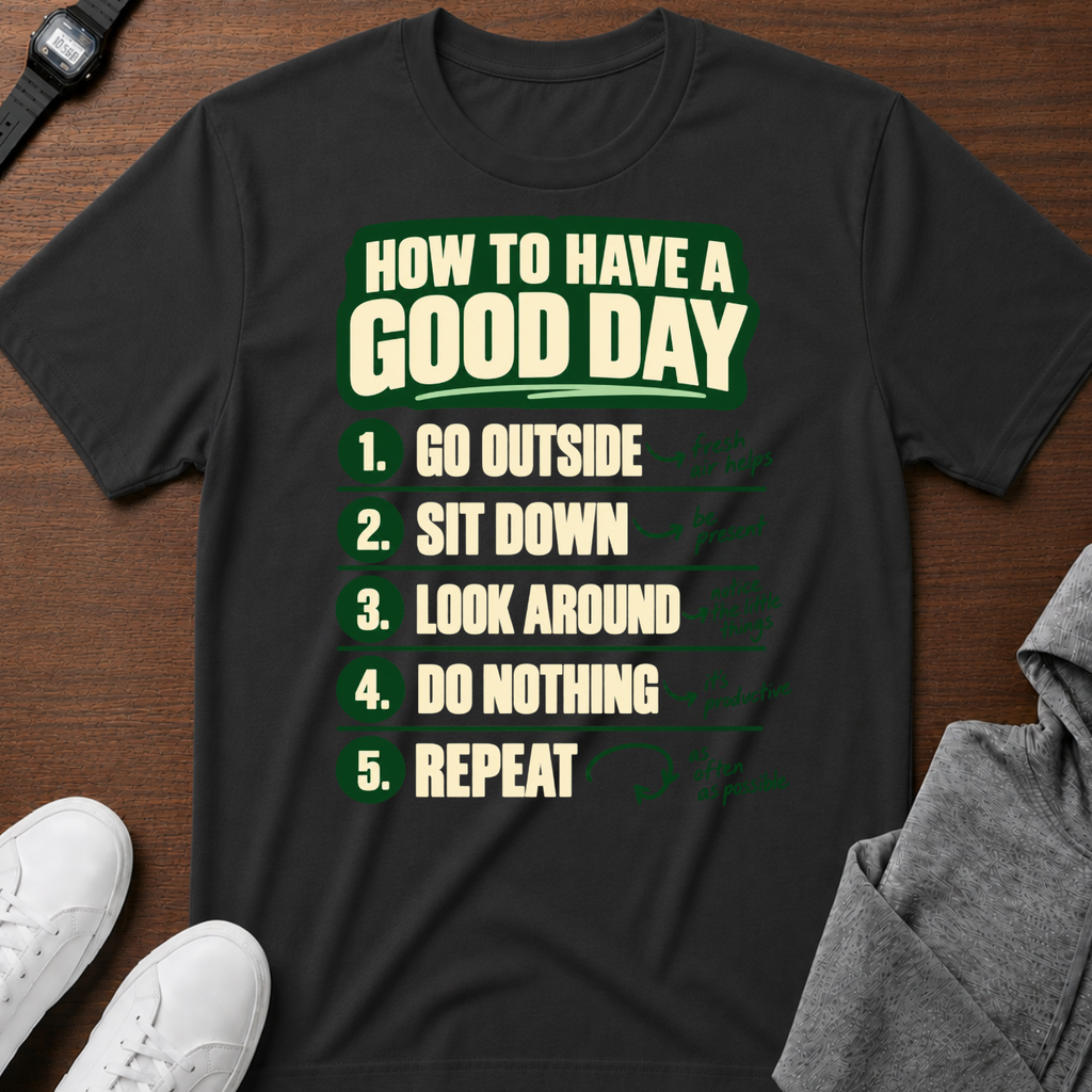 How To Have A Good Day