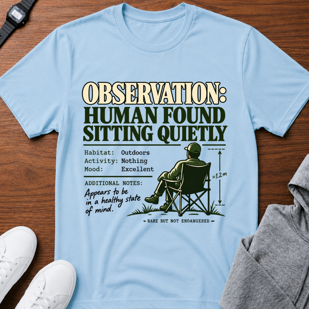 Human Found Sitting Quietly