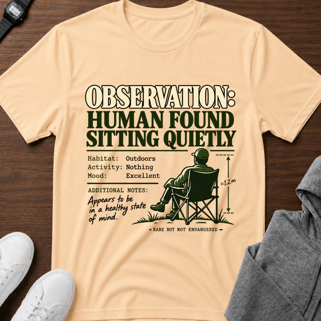 Human Found Sitting Quietly