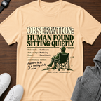 Human Found Sitting Quietly