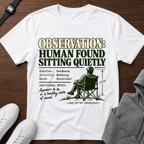 Human Found Sitting Quietly