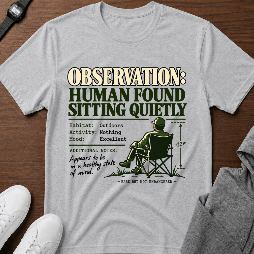 Human Found Sitting Quietly