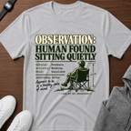 Human Found Sitting Quietly